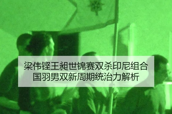 梁伟铿王昶世锦赛双杀印尼组合 国羽男双新周期统治力解析